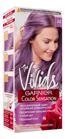 

Крем-краска для волос Color Sensation Vivids 100мл: Нежная лаванда, Крем-краска для волос Color Sensation Vivids 100мл