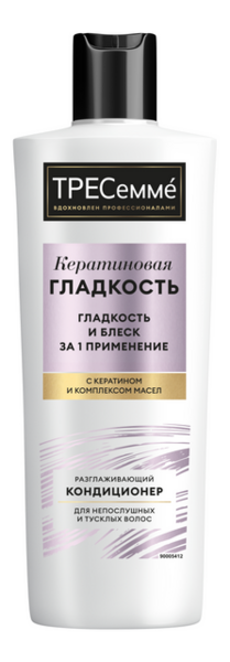 

Кондиционер для волос разглаживающий Keratin Smooth: Кондиционер 400мл, Кондиционер для волос разглаживающий Keratin Smooth
