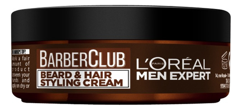 

Крем стайлинг для бороды и волос с маслом кедрового дерева Men Expert Barber Club Beard and Hair Styling Cream 75мл