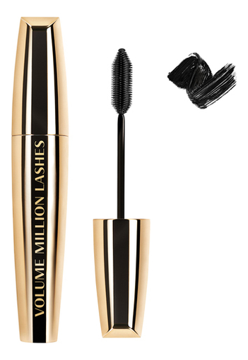 Тушь для ресниц Volume Millions Lashes Gold 10,7мл: Черная