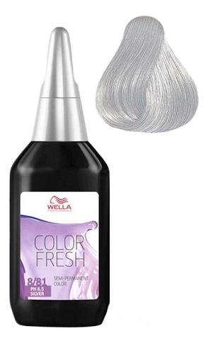 

Оттеночная краска для волос Color Fresh 75мл: 8/81 Светлый блонд жемчужно-пепельный, Оттеночная краска для волос Color Fresh 75мл
