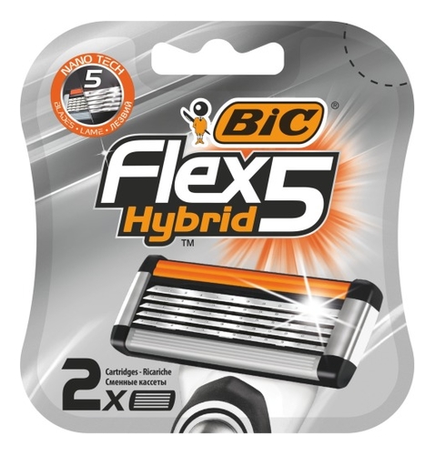 

Сменные лезвия Flex 5 Hybrid: Лезвия 2шт, Сменные лезвия Flex 5 Hybrid