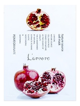 

Тканевая маска для лица с экстрактом граната Nature Source Cell Mask Pomegranate 25г: Маска 1шт, Тканевая маска для лица с экстрактом граната Nature Source Cell Mask Pomegranate 25г