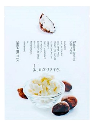 

Тканевая маска для лица с экстрактом масла Ши Nature Source Cell Mask Shea Butter 25г: Маска 1шт, Тканевая маска для лица с экстрактом масла Ши Nature Source Cell Mask Shea Butter 25г