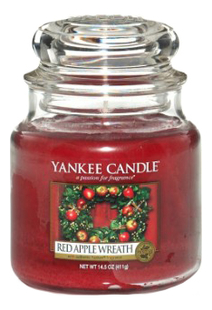 

Ароматическая свеча Red Apple Wreath: Свеча 411г, Ароматическая свеча Red Apple Wreath