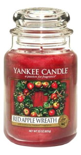

Ароматическая свеча Red Apple Wreath: Свеча 623г, Ароматическая свеча Red Apple Wreath