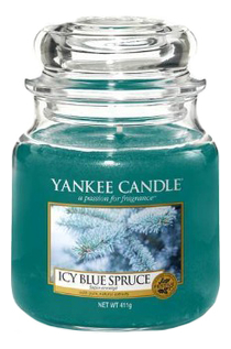 

Ароматическая свеча Icy Blue Spruce: Свеча 411г, Ароматическая свеча Icy Blue Spruce