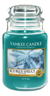 

Ароматическая свеча Icy Blue Spruce: Свеча 623г, Ароматическая свеча Icy Blue Spruce