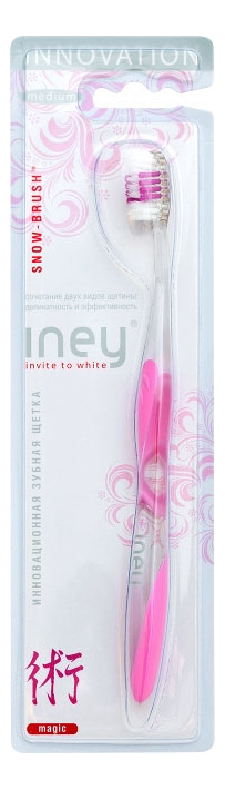 Зубная щетка Iney Snow Brush Medium (в ассортименте) зубная щетка classic medium цвет в ассортименте