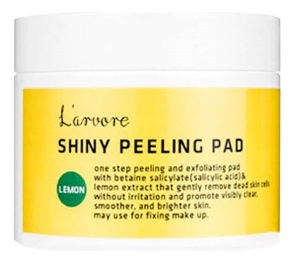 

Очищающие диски с экстрактом лимона Lemon Shiny Peeling Pad 70шт