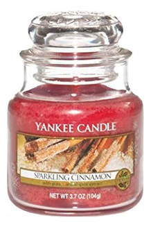 

Ароматическая свеча Sparkling Cinnamon: Свеча 104г, Ароматическая свеча Sparkling Cinnamon