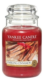 

Ароматическая свеча Sparkling Cinnamon: Свеча 623г, Ароматическая свеча Sparkling Cinnamon