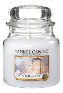 winter glow candle