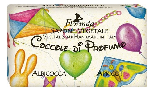 

Натуральное мыло Coccole Di Profumo Albicocca 100г
