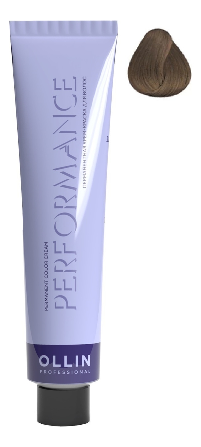 Перманентная крем-краска для волос Performance Permanent Color Cream 60мл: 6/7 темно-русый коричневый