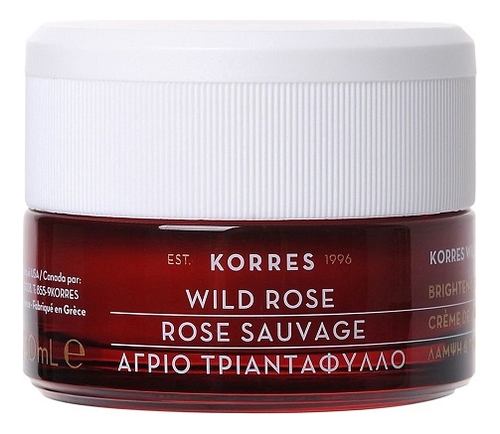 

Крем дневной увлажняющий для ровного тона и коррекции первых морщин Wild Rose Brightening & First Wrinkles Day Cream 40мл
