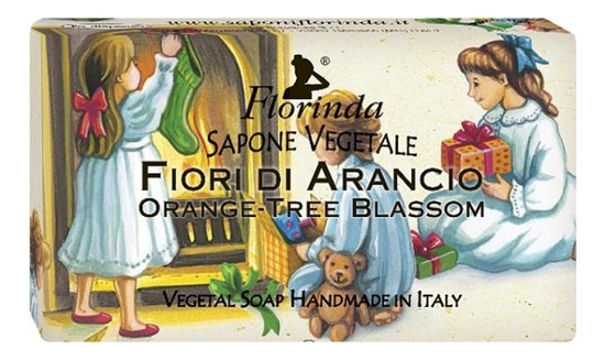 

Натуральное мыло Merry Christmas Fiori Di Arancio 100г