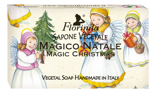 

Натуральное мыло Merry Christmas Magico Natale 100г: Мыло 100г, Натуральное мыло Merry Christmas Magico Natale