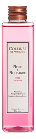 Наполнитель для диффузора Accords Parfumes 200мл: Rosa-Rhubarb наполнитель для диффузора accords parfumes 200мл blackcurrant camellia