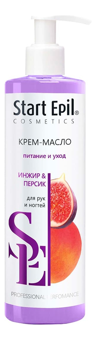 

Крем-масло для рук с экстрактом инжира и персика Start Epil 250мл