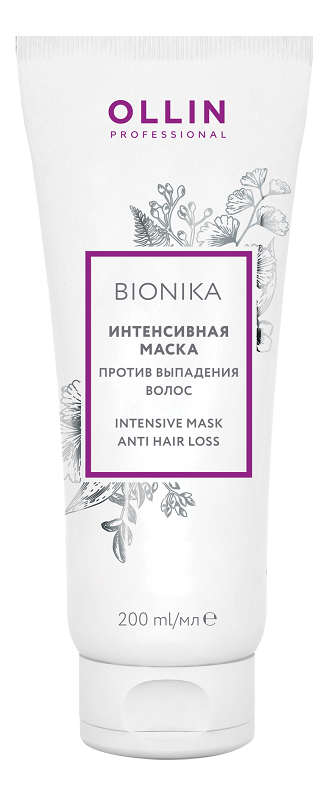 Купить Интенсивная маска против выпадения волос Bionika Intensive Mask Anti Hair Loss: Маска 200мл, OLLIN Professional