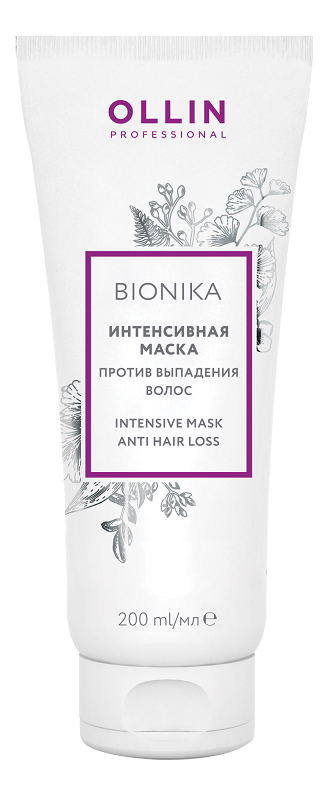 Интенсивная маска против выпадения волос Bionika Intensive Mask Anti Hair Loss: Маска 200мл