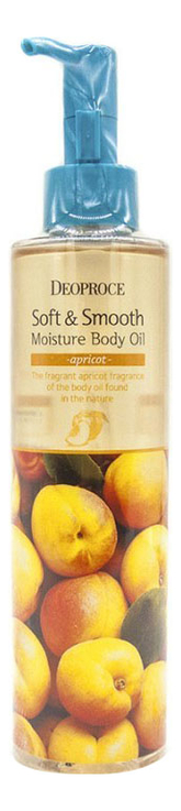 

Увлажняющее масло для тела с экстрактом абрикоса Soft & Smooth Moisture Body Oil Apricot 200мл