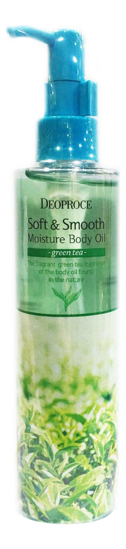 

Увлажняющее масло для тела с экстрактом зеленого чая Soft & Smooth Moisture Body Oil Green Tea 200мл