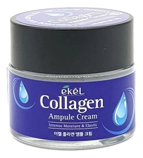 Ekel Ампульный крем для лица с коллагеном Collagen Ampule Cream 70мл