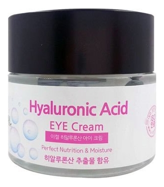 

Увлажняющий крем для области вокруг глаз с гиалуроновой кислотой Hyaluronic Acid Eye Cream 70мл