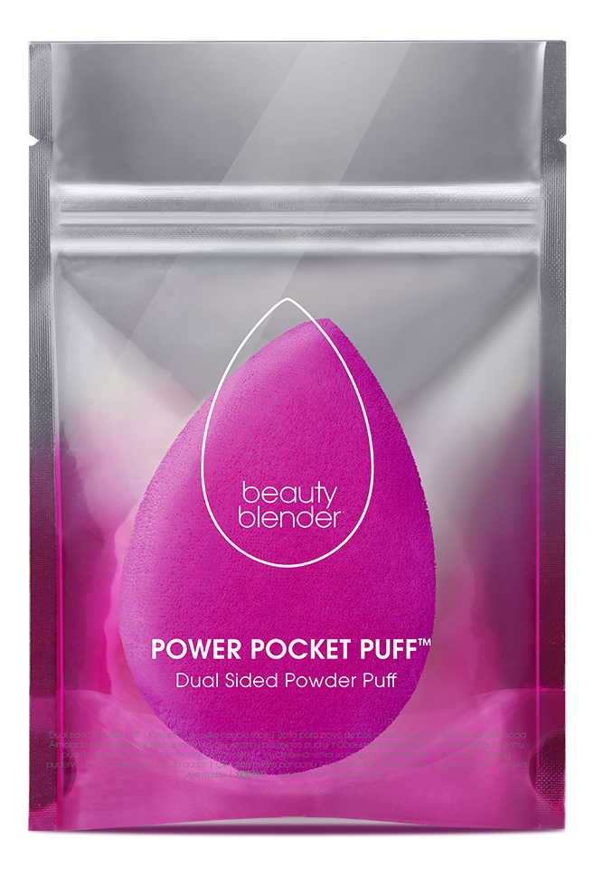 

Двухсторонняя пуховка для пудры Power Pocket Puff