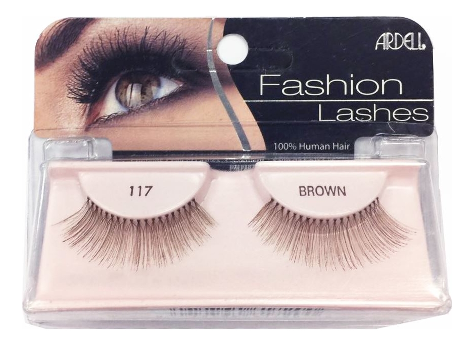 

Накладные ресницы Fashion Lashes: Ресницы 117 (коричневые), Накладные ресницы Fashion Lashes