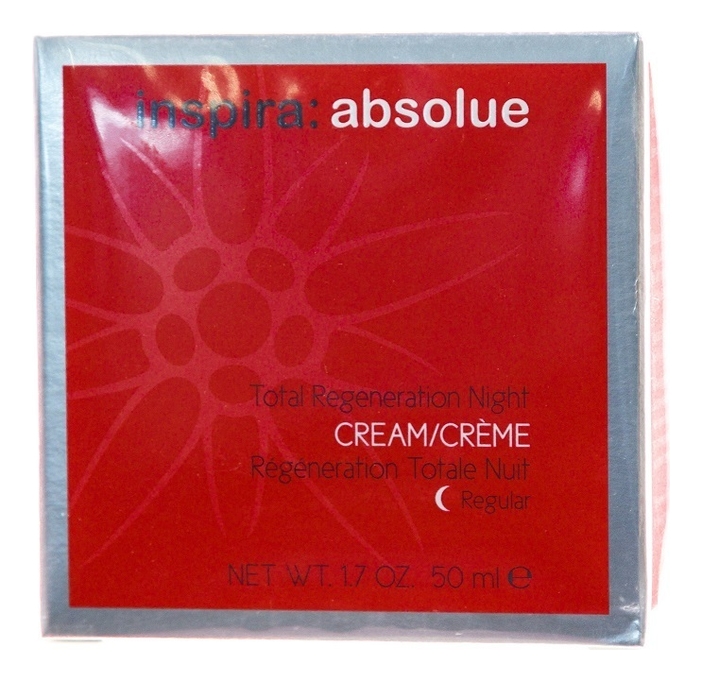 

Легкий ночной лифтинг-крем для лица Inspira: Absolue Total Regeneration Night Cream 50мл