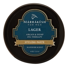 Marrakesh Моделирующая паста для укладки волос Lager Styling Paste For Men 113г