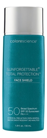 Солнцезащитная эмульсия для лица Тотальная защита Sunforgettable Total Protection Face Shield SPF50 PA+++ 55мл: Натуральный от Randewoo