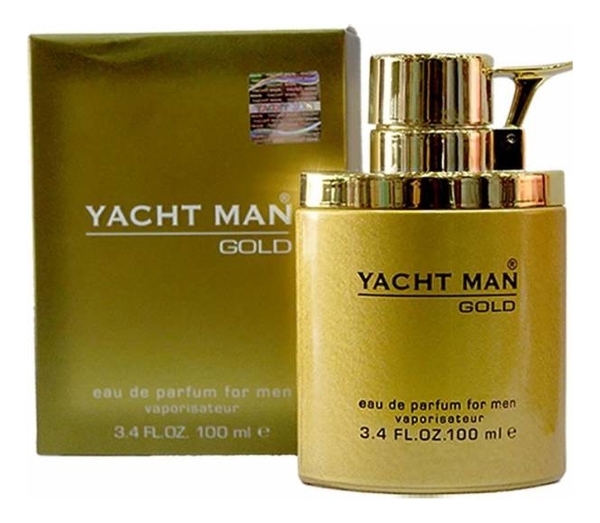 Yacht Man Gold: парфюмерная вода 100мл