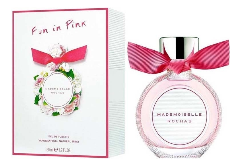 Mademoiselle Rochas Fun In Pink: туалетная вода 50мл mademoiselle rochas fun in pink туалетная вода 50мл