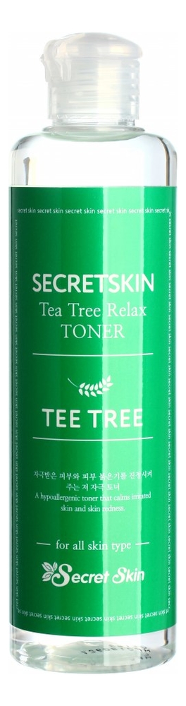 Купить Успокаивающий тонер с экстрактом чайного дерева Tea Tree Relax Toner 250мл, Secret Skin