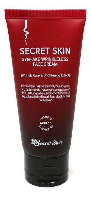 Крем для лица со змеиным ядом Syn-Ake Wrinkleless Face Cream 50г крем для лица со змеиным ядом secret skin syn ake wrinkleless face cream 50г