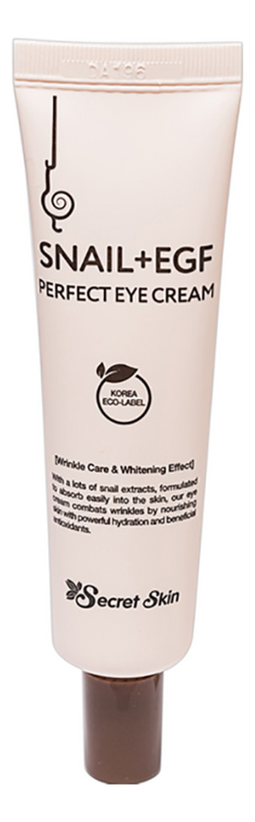 

Крем для кожи вокруг глаз с экстрактом улитки Snail Perfect Eye Cream 30г