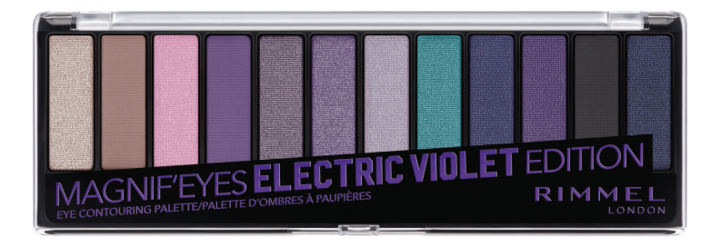 

Палетка теней Magnif'Eyes Edition 14г: 008 Electric violet, Палетка теней Magnif'Eyes Edition 14г