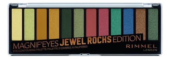 

Палетка теней Magnif'Eyes Edition 14г: 009 Jewel rocks, Палетка теней Magnif'Eyes Edition 14г