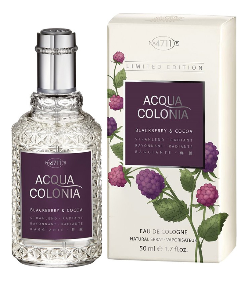 

4711 Acqua Colonia Blackberry & Cocoa: одеколон 50мл, 4711 Acqua Colonia Blackberry & Cocoa