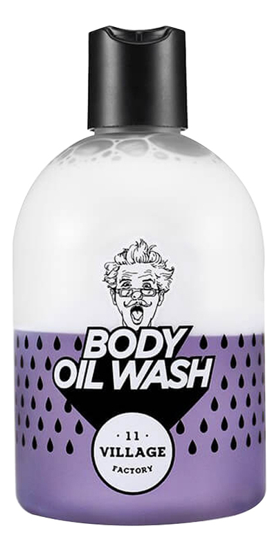 

Гель-масло для душа с ароматом пачули Relax Day Body Oil Wash Violet 300мл