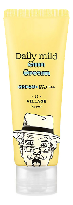 

Солнцезащитный крем для лица Daily Mild Sun Cream SPF50+ PA++++: Крем 25мл, Солнцезащитный крем для лица Daily Mild Sun Cream SPF50+ PA++++