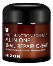 Mizon Восстанавливающий крем для лица с экстрактом улитки All In One Snail Repair Сream