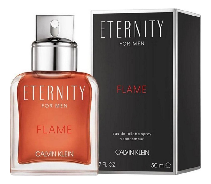 Eternity Flame For Man: туалетная вода 50мл calvin klein eternity flame for woman 100