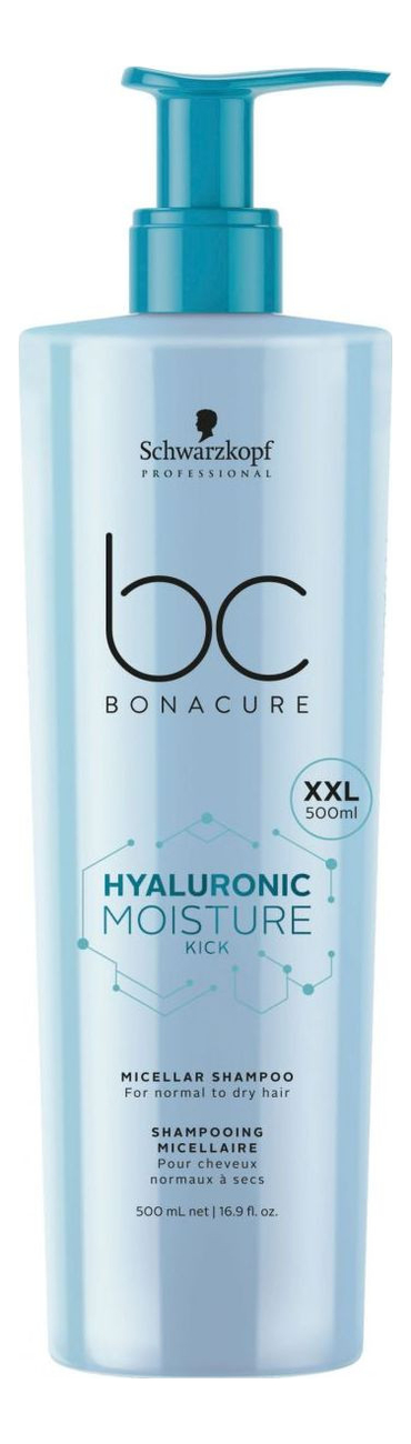 

Мицеллярный шампунь для волос BC Hyaluronic Moisture Kick: Шампунь 500мл, Мицеллярный шампунь для волос BC Hyaluronic Moisture Kick