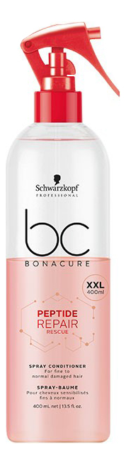 

Спрей-кондиционер для волос BC Peptide Repair Rescue Spray Conditioner: Спрей-кондиционер 400мл, Спрей-кондиционер для волос BC Peptide Repair Rescue Spray Conditioner