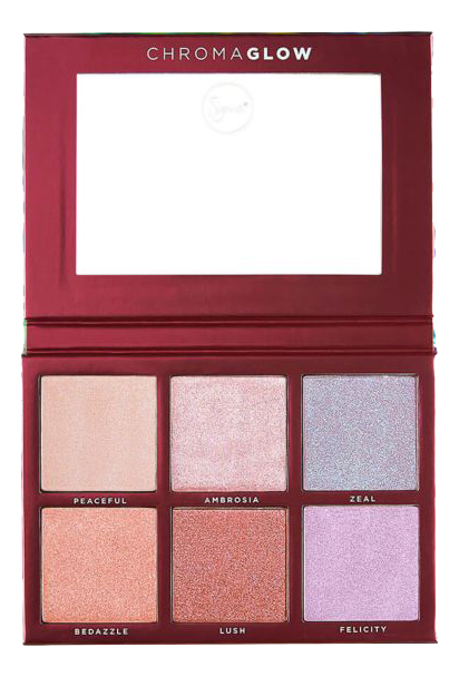 

Палетка хайлайтеров Chroma Glow Shimmer & Hughlight Palette